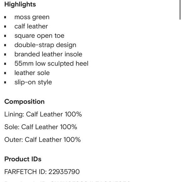 Off White Heels - Picture 6 of 8